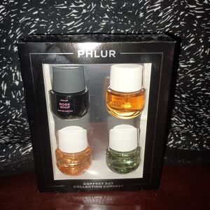 PHLUR Women's Travel Fragrance Sampler Set - Black, Amber, Green, Clear